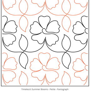 Urban Elementz Pantographs - Timeless Summer Blooms - Petite 6.25"