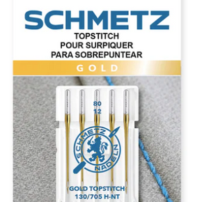 Schmetz Top Stitch Needles GOLD 130/705