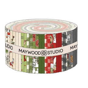 Homemade Holidays by Kris Lammers for Maywood Studios - 2.5" Strips (Jelly Roll)