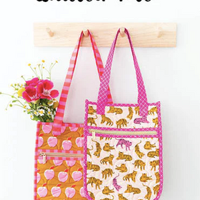 Everyday Quilted Tote Pattern by Knot + Thread KAT 117