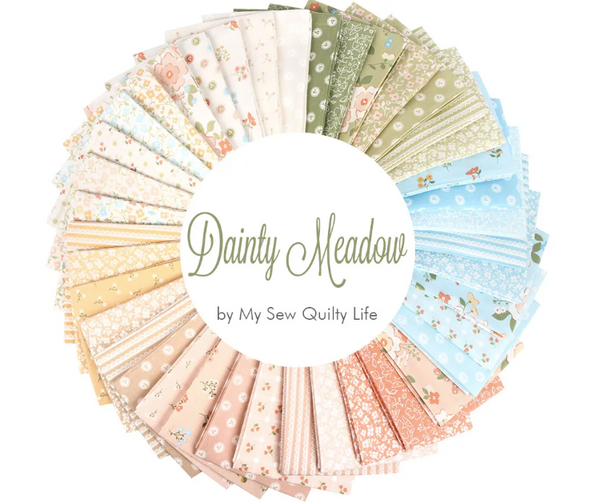 Dainty Meadow by My Sew Quilty Life for Moda Fat Quarter pack 40 pc