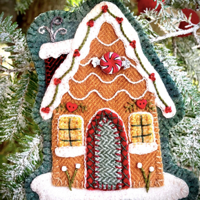 Gingerbread Ornament # 2 by Calico Patch Designs