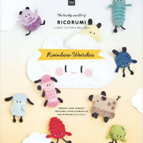 The Lovely World of Ricorumi Book - Rainbow Weirdos