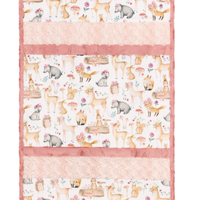 Lullaby Cuddle Kit, Critter Grove by Shannon Fabrics 28"X41"