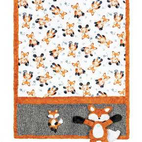 Lullaby Cuddle Kit, Felix The Fox by Shannon Fabrics 28"X43"