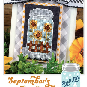 It's Sew Emma Pattern - September's Sunflowers Cross Stitch Pattern