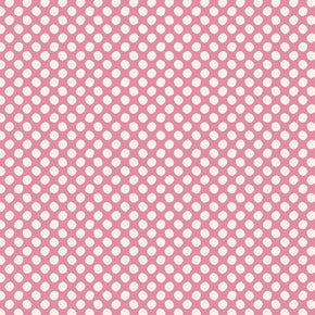 Basics by Tilda Fabrics - Paint Dots Pink 130034