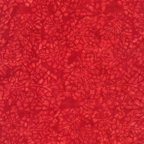 Timeless Treasures Batik - Charade Tonga Crackle Leaf Patterns B1937