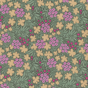 Hibernation by Tilda Fabrics - Autumnbloom, Sage 100539