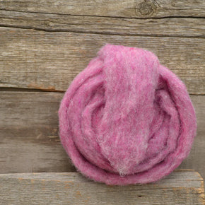 Roving from The General Bean - Pink