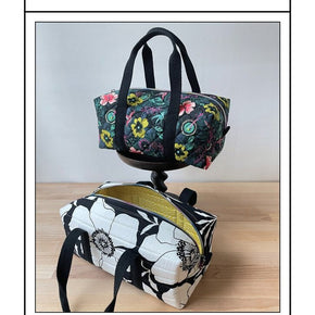 Bodobo Bags Simple Mini Duffle Pattern by Tickelgrass Designs