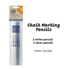 ROXANNE chalk marking pencils- white / silver