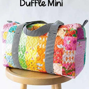 Patchwork Duffle Mini Pattern by Knot + Thread KAT 114