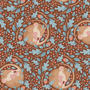 Hibernation by Tilda Fabrics - Slumbermouse, Hazel 100532