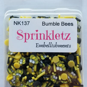 Sprinkletz Embellishments - Bumble Bees NK137