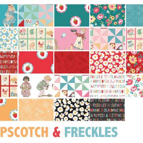 Poppie Cotton Jelly Roll - Hopscotch & Freckles