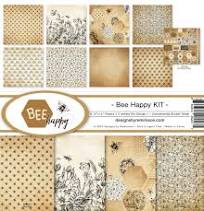 Paper Package - Bee Happy Kit BEH-100 12X12"