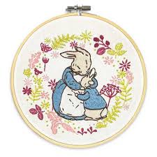 Beatrix Potter Embroidery Kit CKC-BEATRIX-012 Mrs. Rabbit