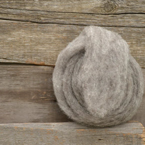 Roving from The General Bean - Medium Grey