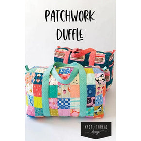 Patchwork Duffle Pattern by Knot + Thread KAT 112