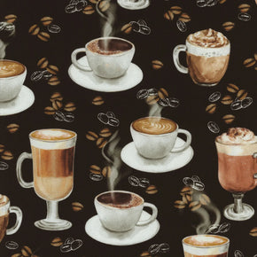 For The Love of Coffee - by Kanvas Studio Fabrics - 14158-12