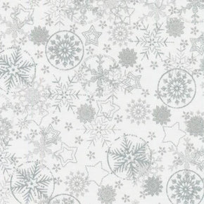 Stof Frosty Snow 4590-100