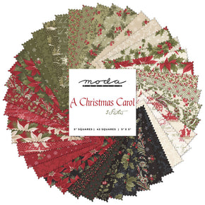 A Christmas Carol by 3 Sisters for Moda - Charm Pack