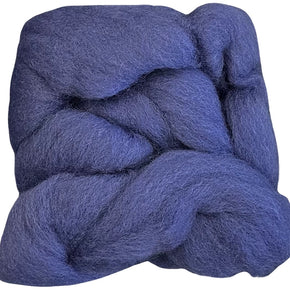 100% Wool Roving - Blue / Purple