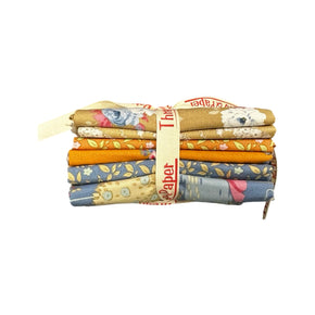 Sunday Brunch - Fat Quarter Pack 6 pcs Ginger / Blue