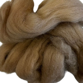 100% Wool Roving - Tan