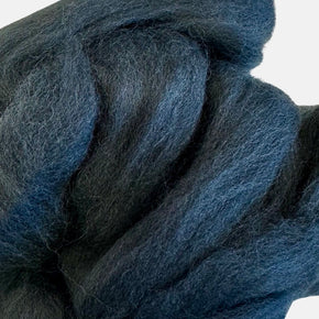 100% Wool Roving - Dk Grey