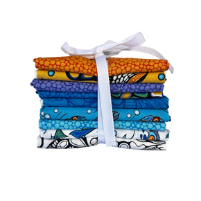 Sacred Earth by Northcott Fat Quarter pack 9pc