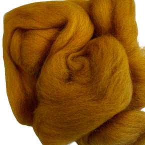 100% Wool Roving - Gold