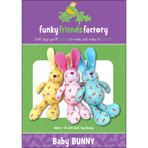 Funky Friends Factory Pattern - Baby Bunny