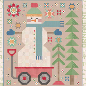 The Quilted Snowman Pattern from Lori Holt / Bee in My Bonnet