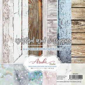 Weathered Wood & Crystals Paper Pack by Asuka Studio 6X6