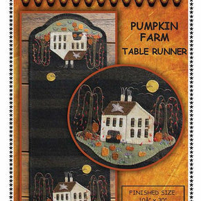Primitive Gatherings Pattern - Pumpkin Farm Table Runner