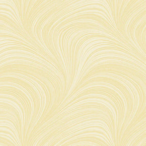 Benartex Wave Texture 108" Flannel Wide Quilt Back 12966WF-07 Ivory