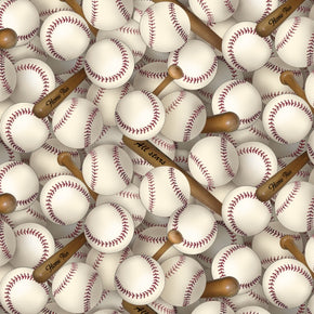 Baseball Fabric, bats, balls