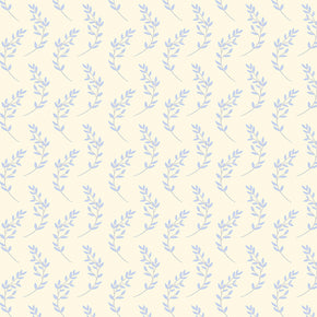 Sweet Dreams Flannel by Greta Lynn for Benartex - 12492F 03 Dreamy Leaf Buttercream