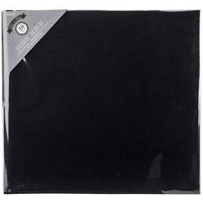 Colorbok - Fabric Album Black 12x12