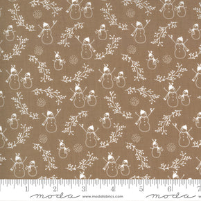 Moda Fabric- Crystal Lane by Bunny Hill Designs Nutmeg 2982 20