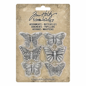 Tim Holtz idea-ology Adornments - Butterflies