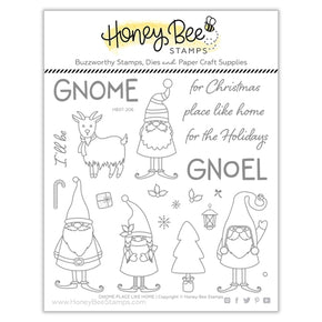 Honey bee Stamps - Stamp and Die Set - Gnome Place Like Home