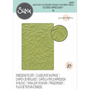 Sizzix 3D Embossing Folder Textured Impressions - 666139 Delicate Leaves