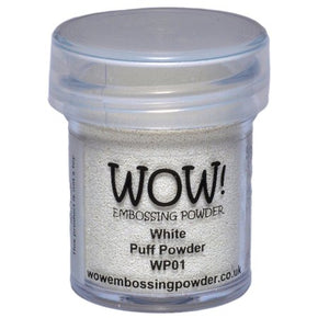 WOW EMBOSSING POWDER - white puff
