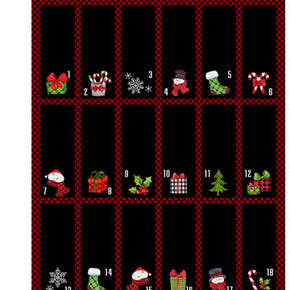 Santas Tree Farm Advent Calendar