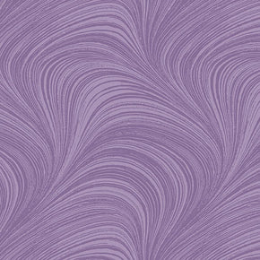 Benartex Wave Texture 108" Flannel Wide Quilt Back 12966WF-71 Violet