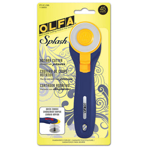 OLFA RTY-2C/NBL - SplashTM Handle Rotary Cutter 45mm