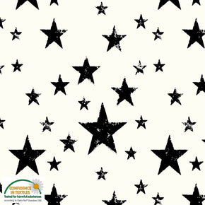 Avalana Jersey - Off-White Black Stars